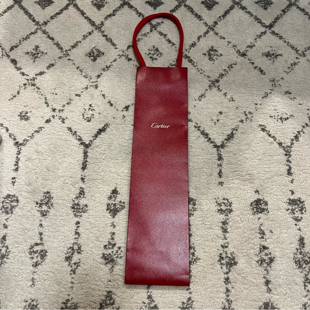 Cartier Wine / Bottle Gift Bag